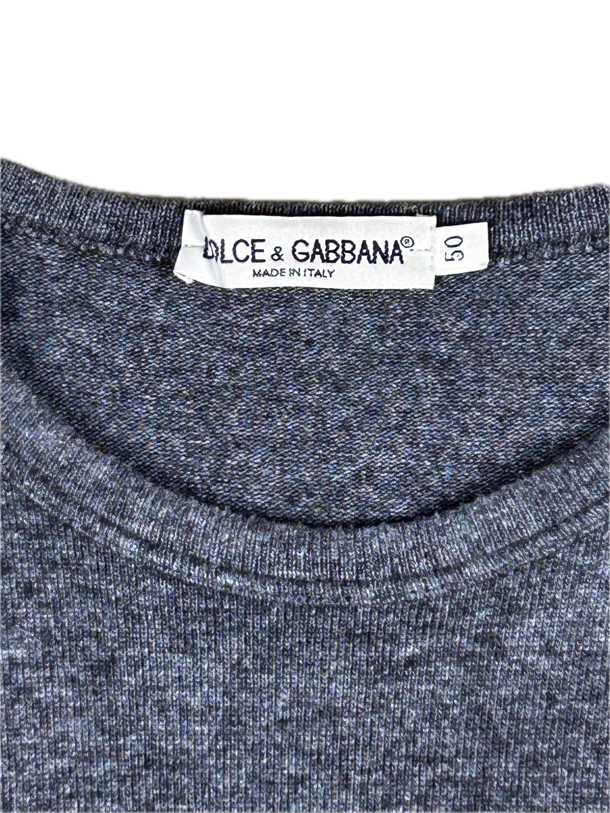 Jersey ligero gris Dolce & Gabbana