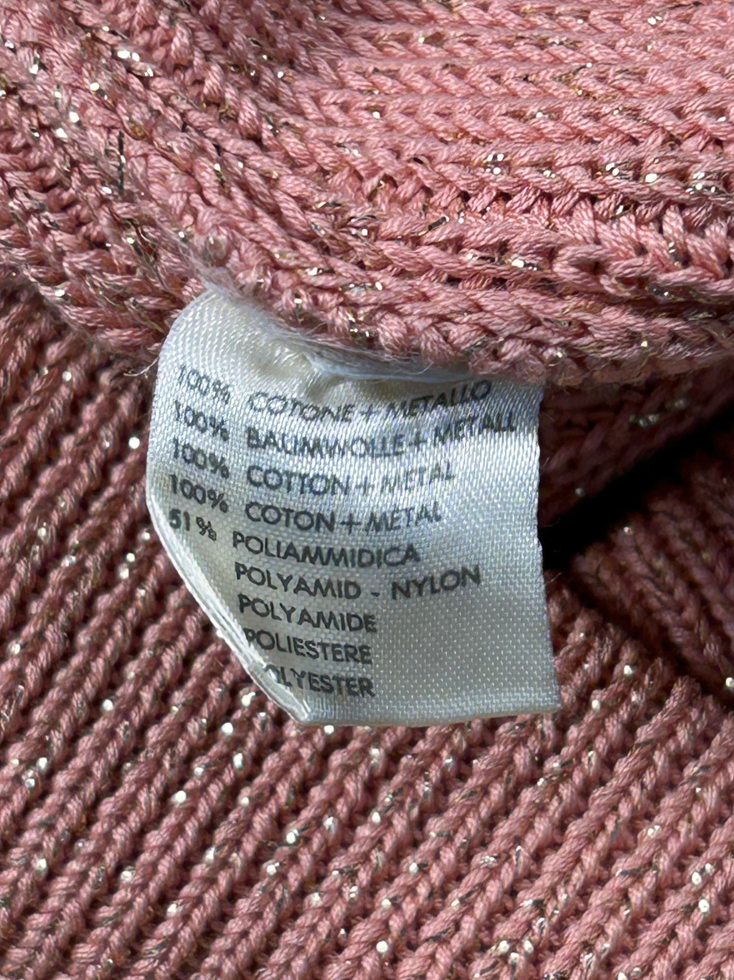 Jersey de manga corta Gianfranco Ferré de algodón y lúrex
