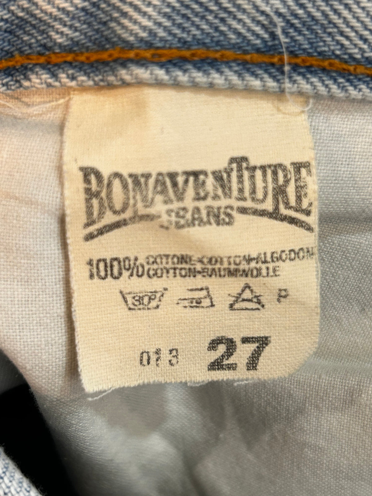 Pantalón vaquero vintage Bonaventure W27