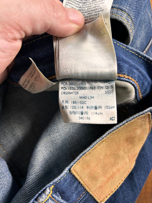 Pantalón vaquero Levi's 501 Original (Año 2015) - Talla W40 L34