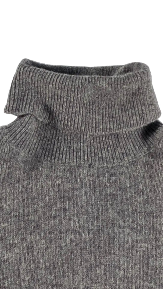 Jersey de cuello vuelto Americanino Made in Italy - Talla M (Gris)