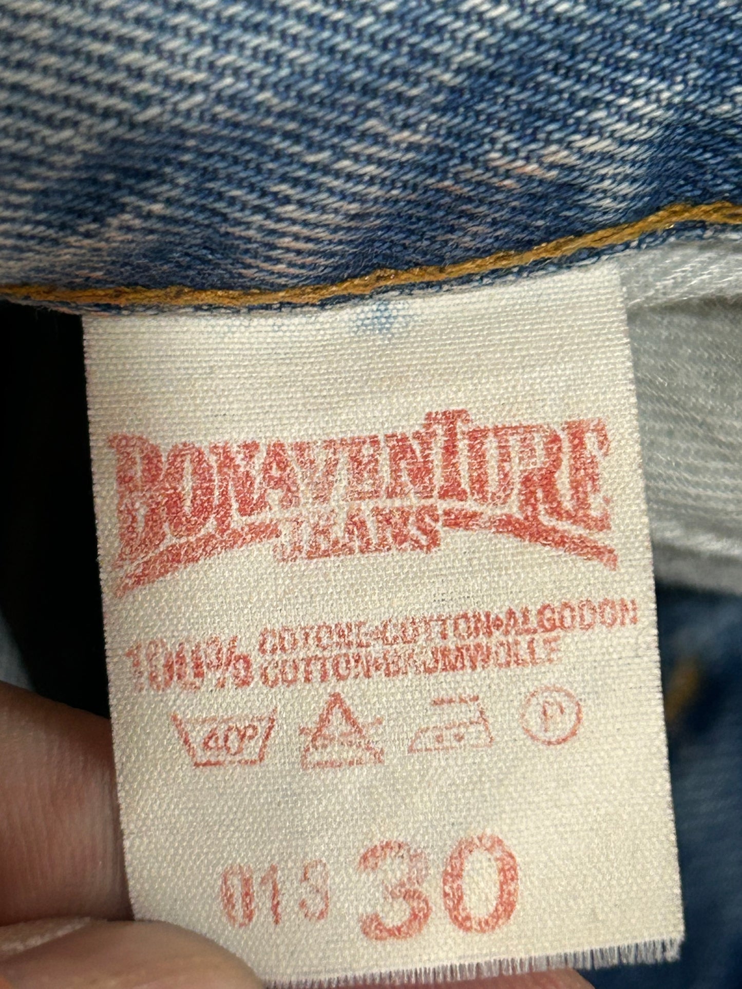 Pantalón vaquero Bonaventure con ojales