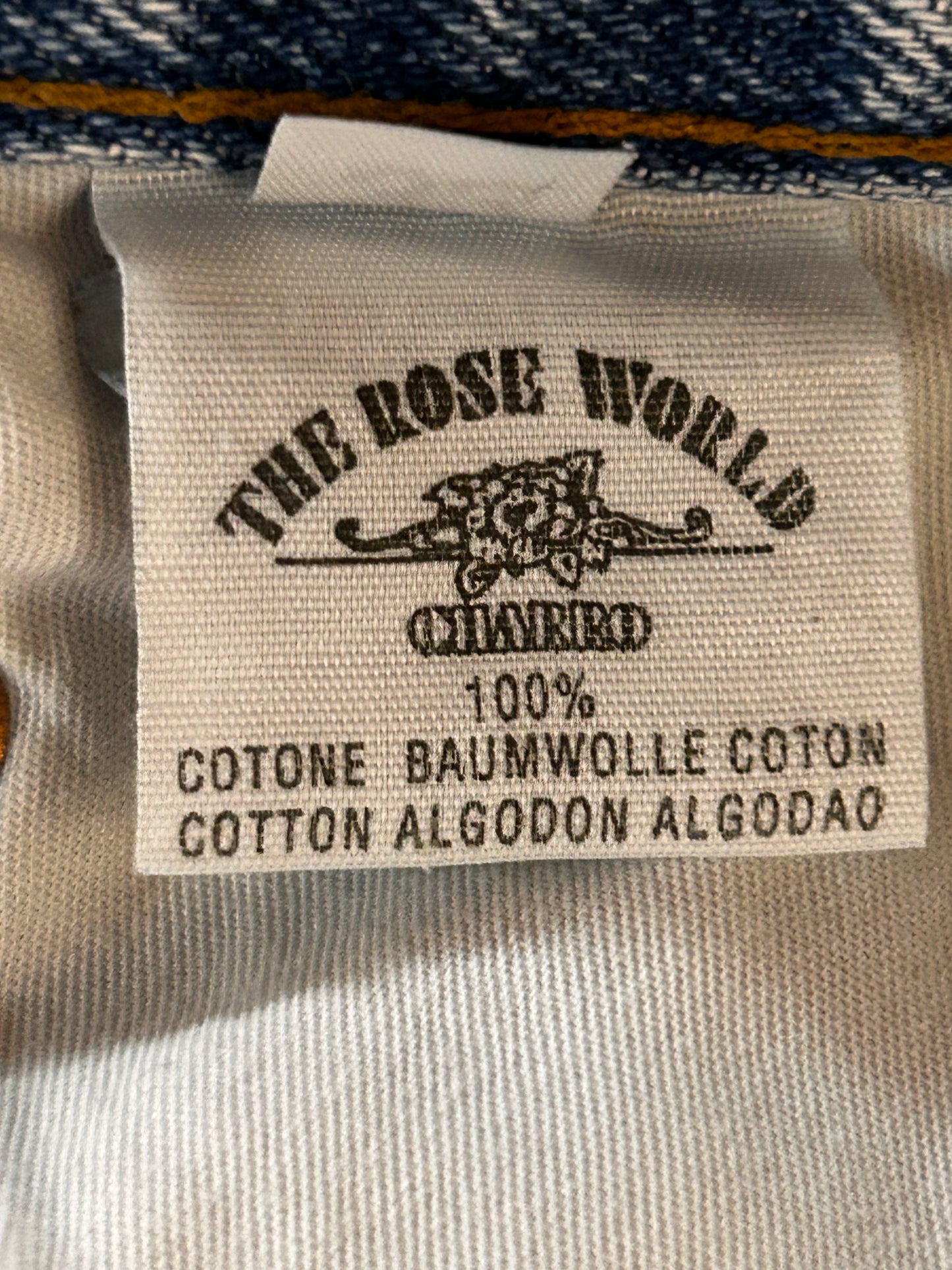 EL CHARRO - The Rose World - Jeans recto azul claro - Talla 33 - Made in Italy