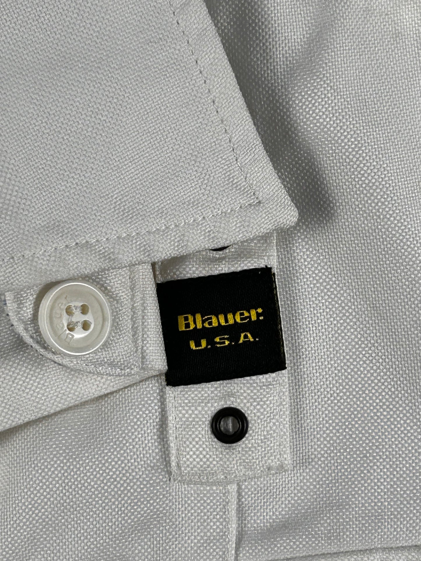 Vestido Camisero Blauer USA Estilo Safari - Blanco - Talla S