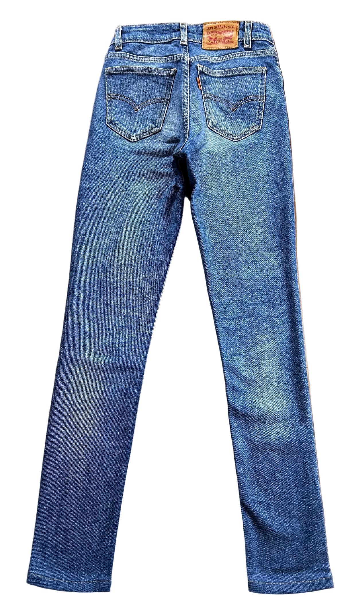 Pantalón vaquero Levi's 721 Vintage High Rise Skinny - Talla W23 L32 (Distressed)