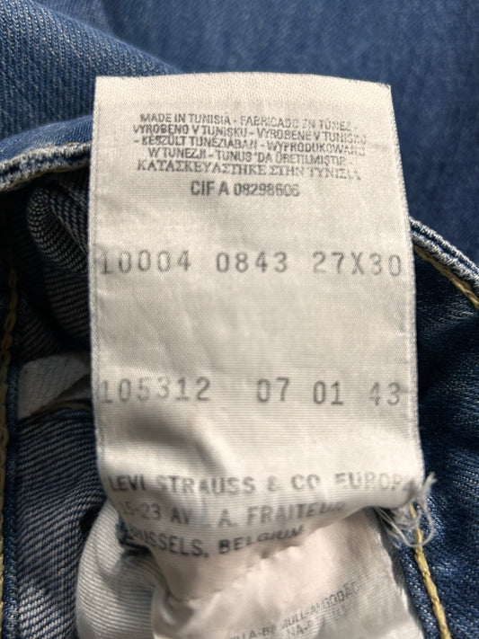 Pantalón vaquero Levi's Engineered Jeans Vintage (Año 2001) - Talla W27 L30