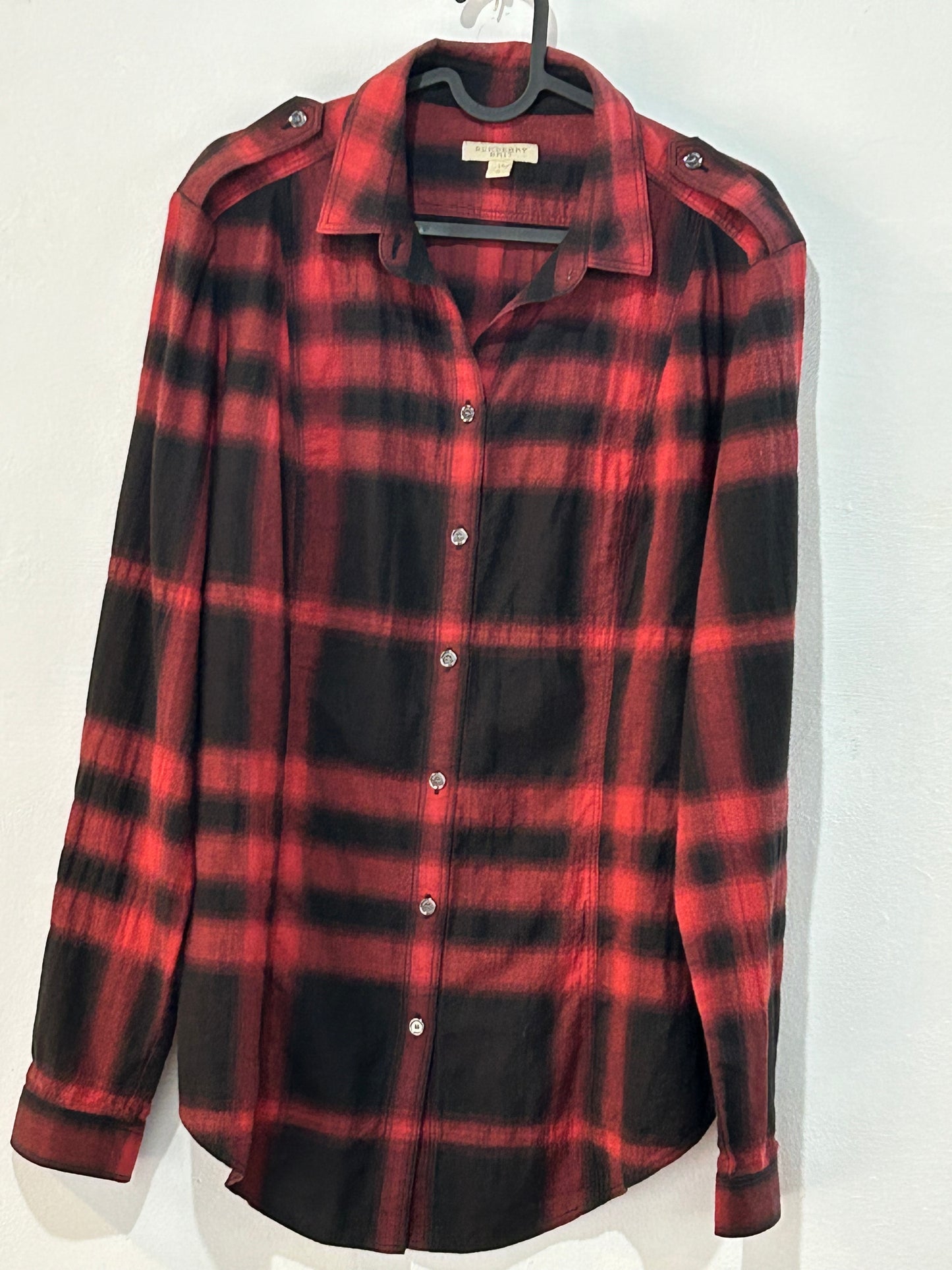 Camisa cuadros leñador Burberry Brit