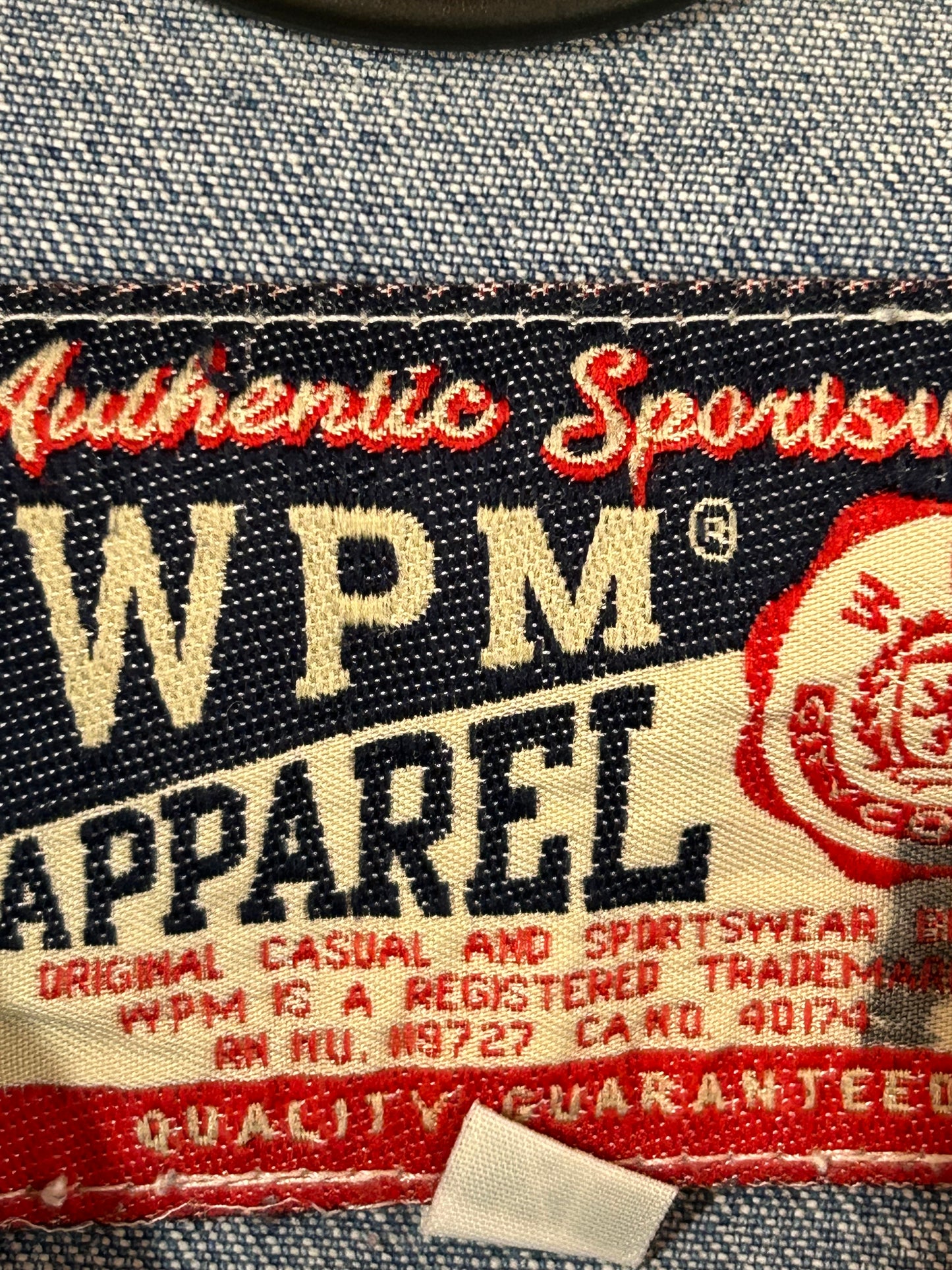 Camisa vaquera WPM Apparel