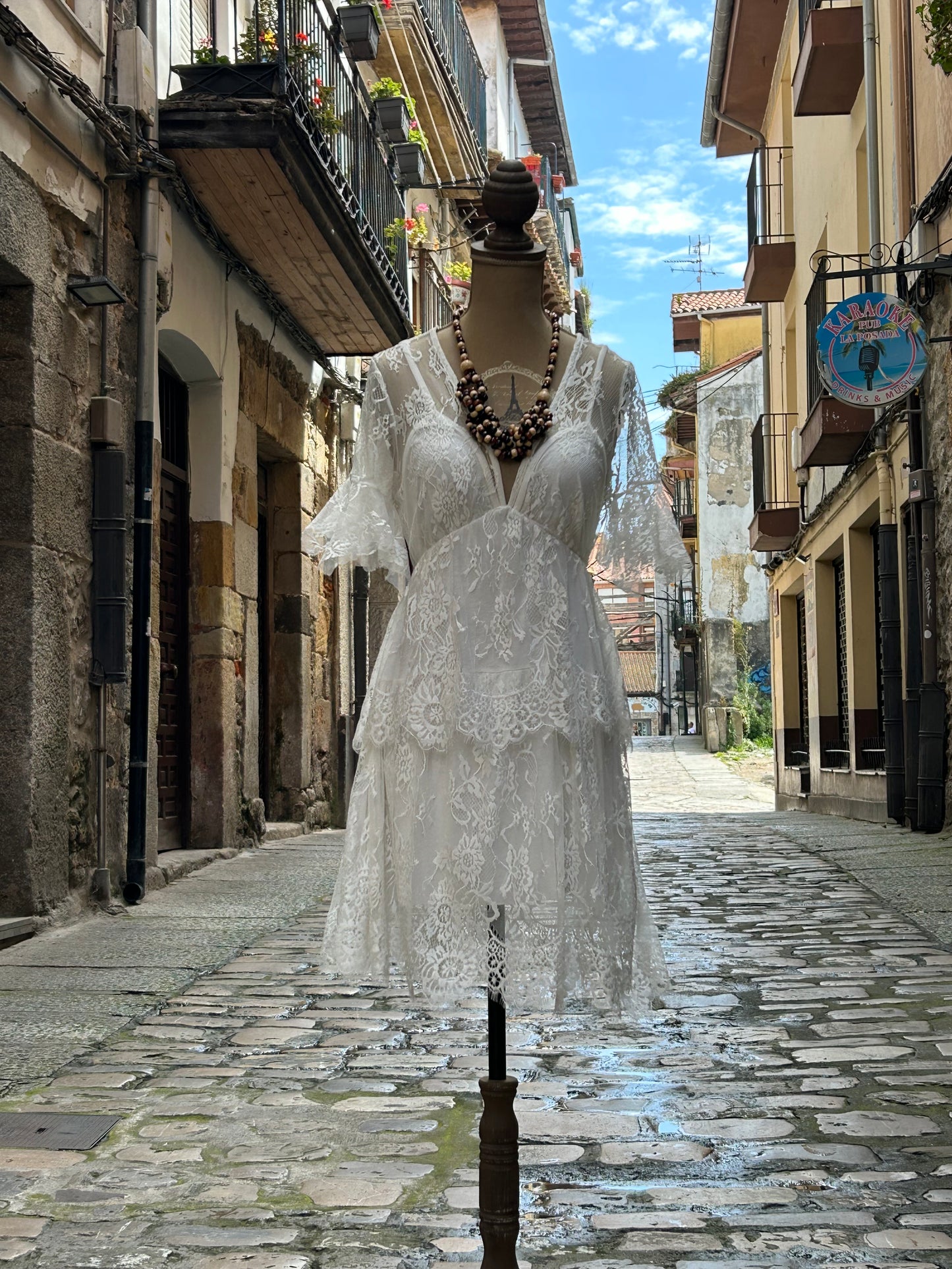 Vestido vintage playero