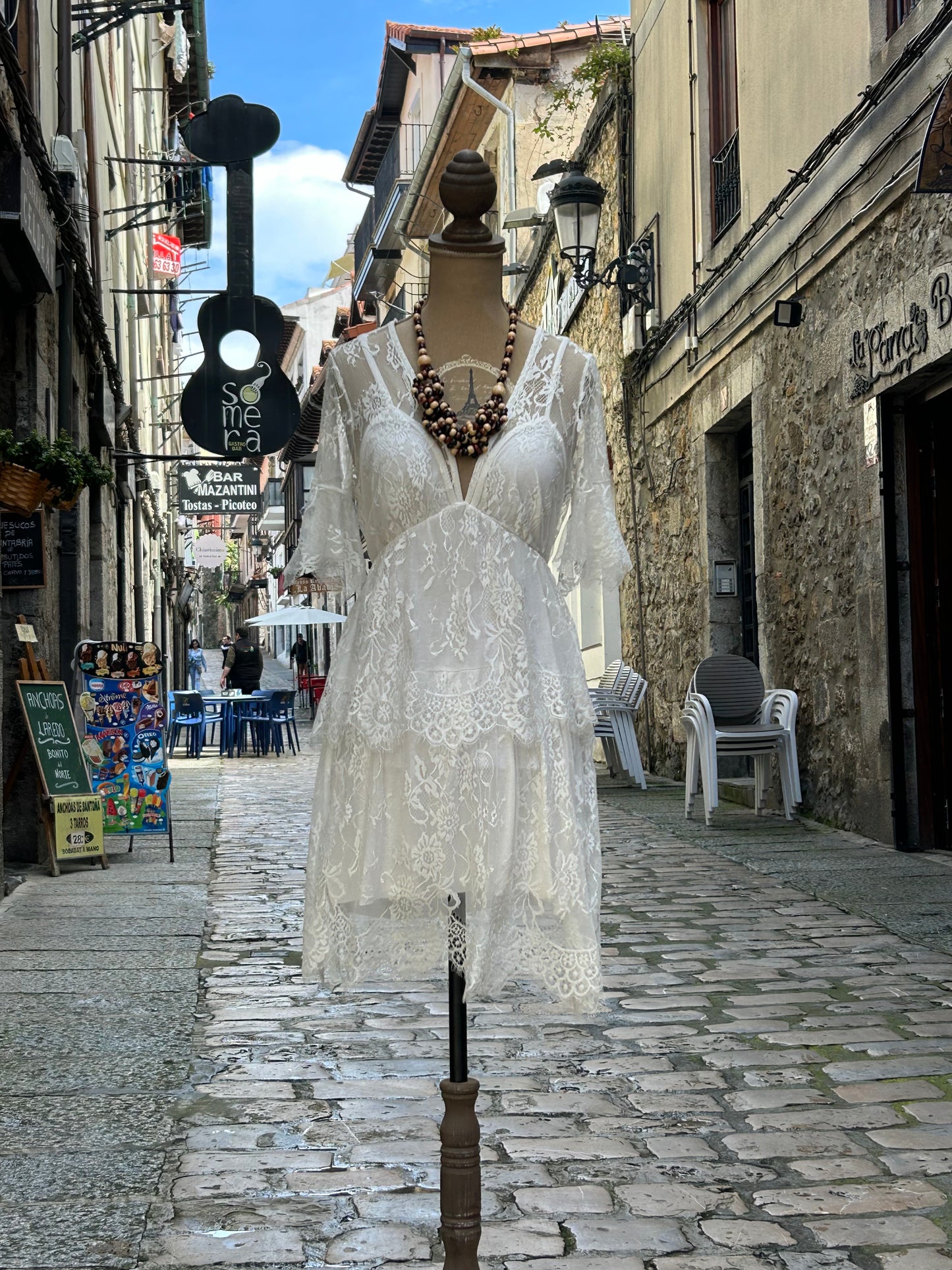 Vestido vintage playero