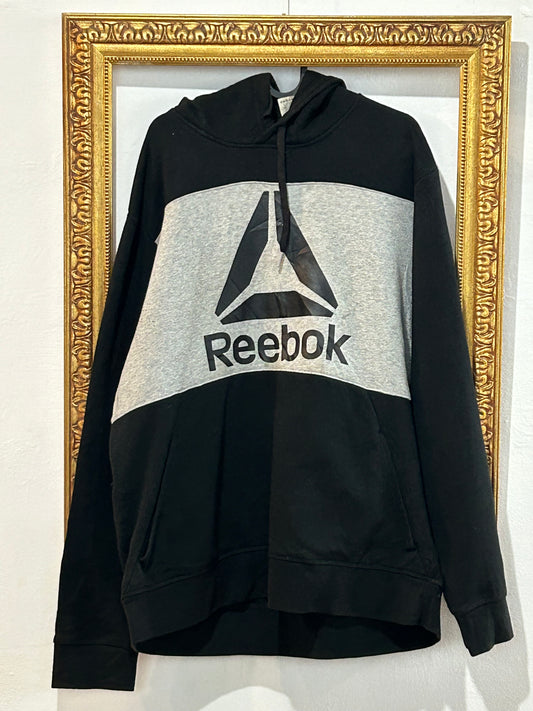 Sudadera Reebok negra y gris