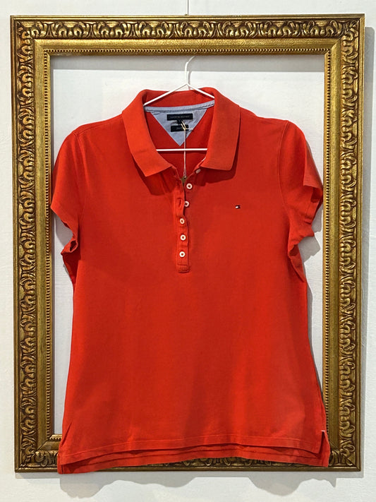 Polo de mujer Tommy Hilfiger coral