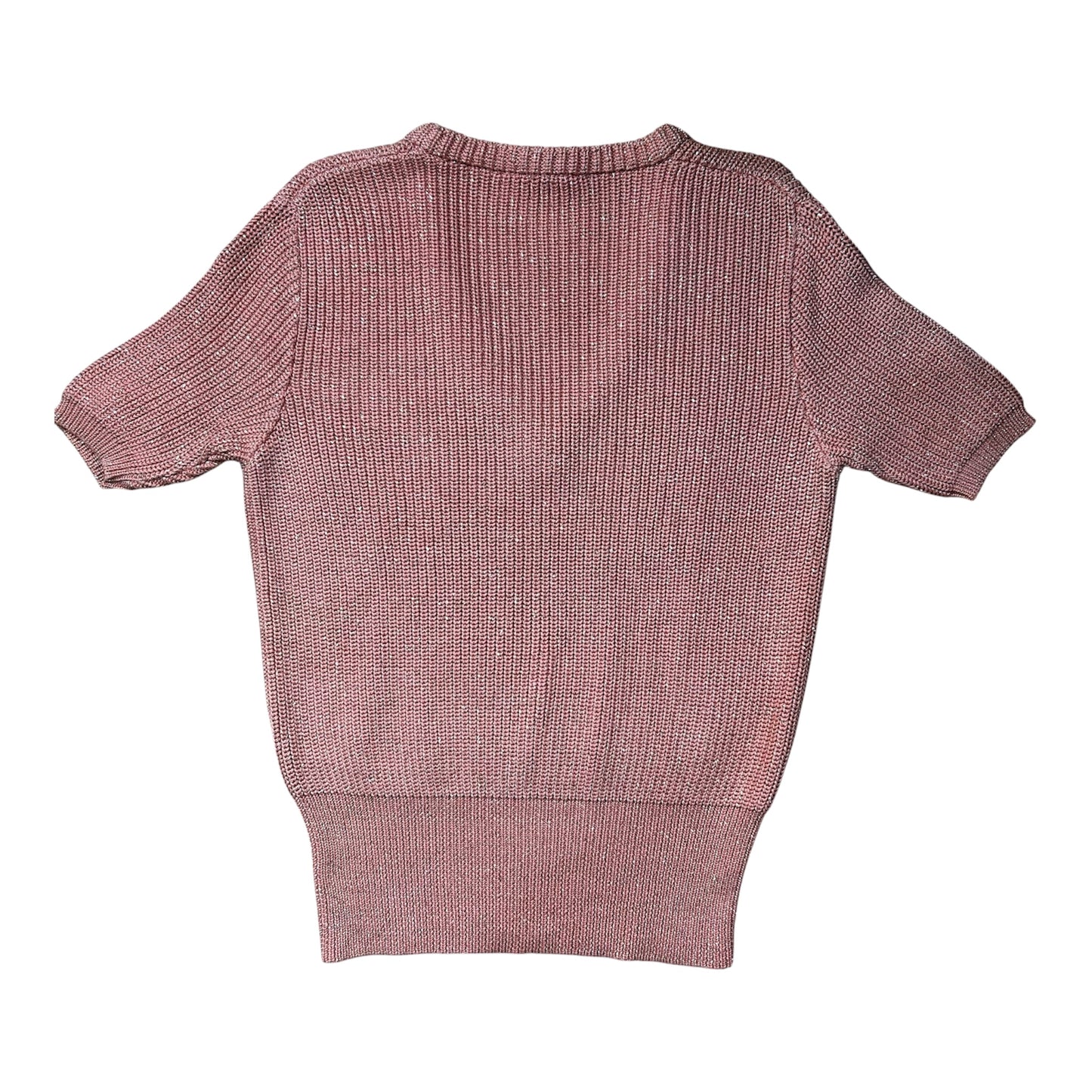 Jersey de manga corta Gianfranco Ferré de algodón y lúrex