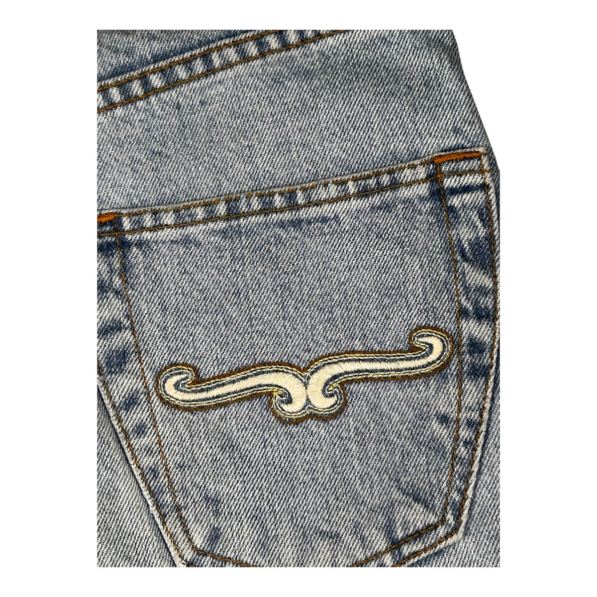 Pantalón Vaquero Charro Piteado Talla 32 - Made in Italy - 100% algodón