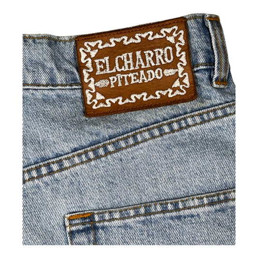 El Charro Piteado – Pantalón Vaquero Vintage – 100% Algodón – Made in Italy – Talla 32