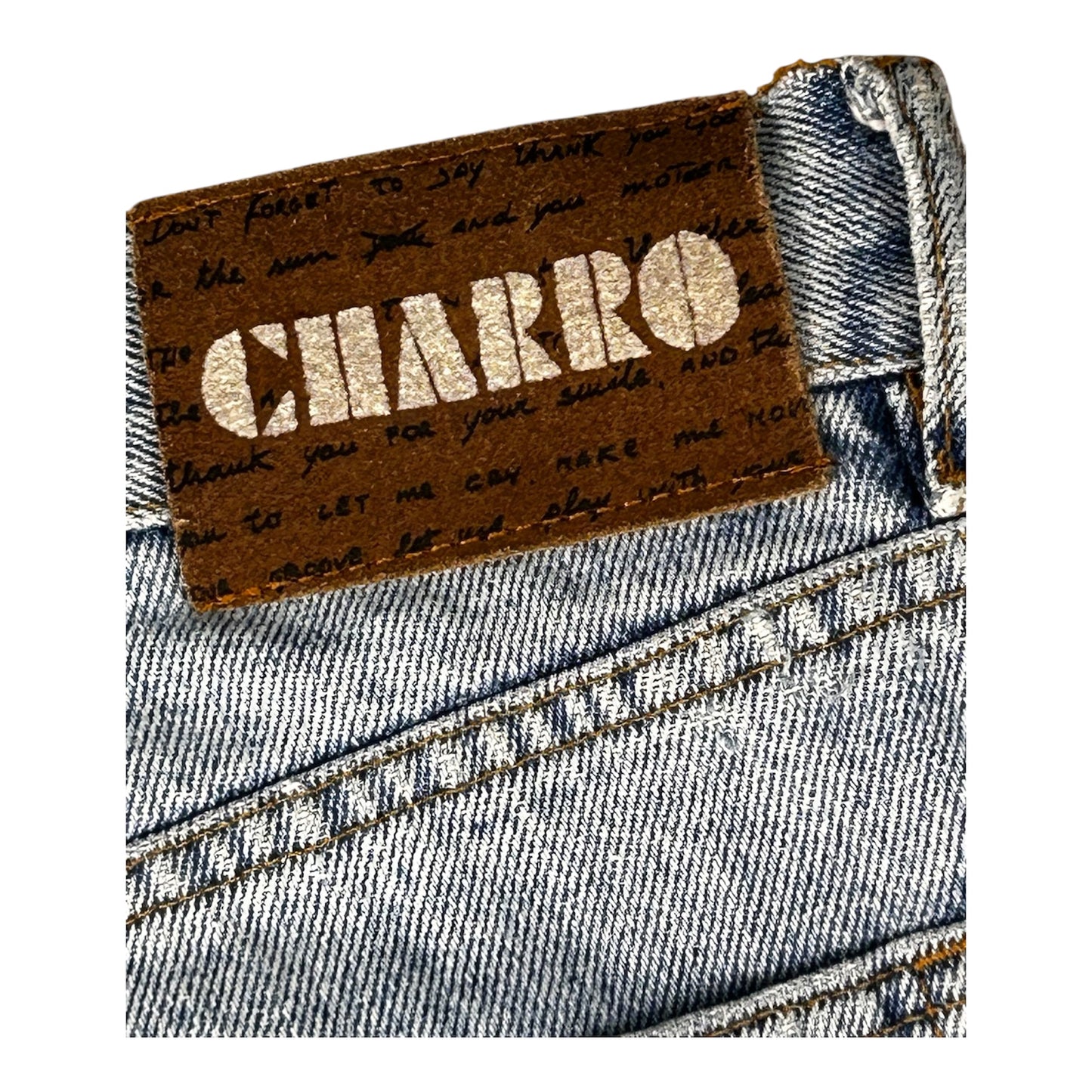 EL CHARRO - The Rose World - Jeans recto azul claro - Talla 33 - Made in Italy