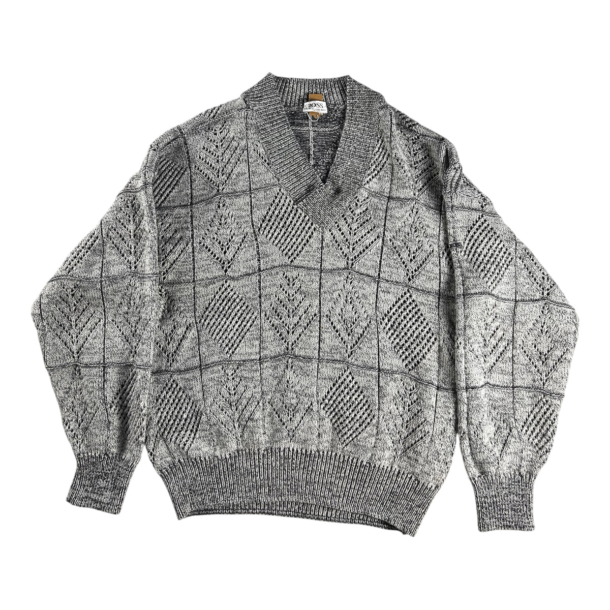 Jersey de punto Boss Hugo Boss - Talla 52 (Gris)