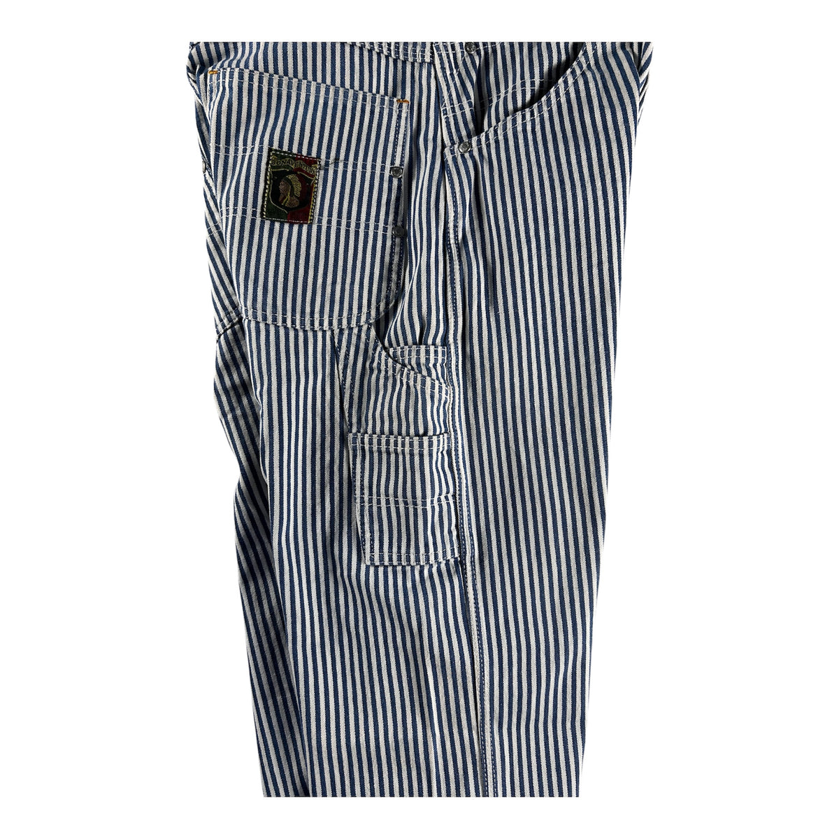 Pantalón vaquero de trabajo Bonaventure a rayas - Estilo carpintero (Hickory Stripe)
